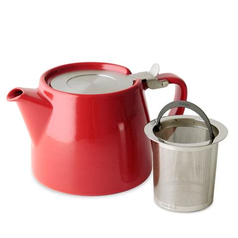 FORLIFE Stump Teapot with Solid SS Lid & Infuser 18 oz.