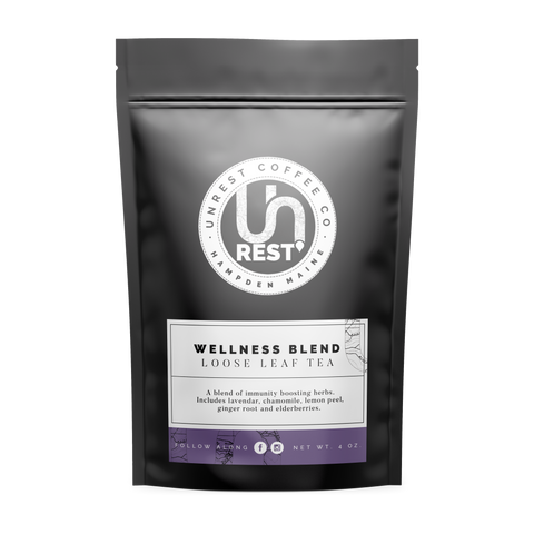 Wellness Blend 2 by Unrest Coffee in Hampden Maine