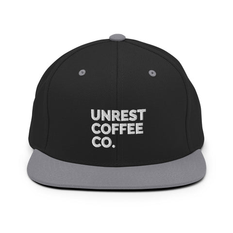 Unrest Coffee Snapback Hat 5 by Unrest Coffee in Hampden Maine
